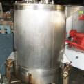 Guisti approx 1100 litre vert SS mixing tank  with disperser