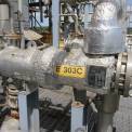 Used 4 m² (1.4571) Stainless steel horizontal 'U' tube heat exchanger