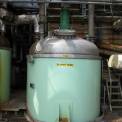 Used ~18200 litre vertical stainless steel jacketed mixing tank