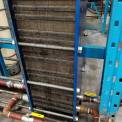 Used approx 25 sq.m stainless steel plate heat exchanger