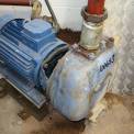 Used Varisco cast iron self priming centrifugal pump