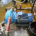 Used Varisco cast iron self priming centrifugal pump